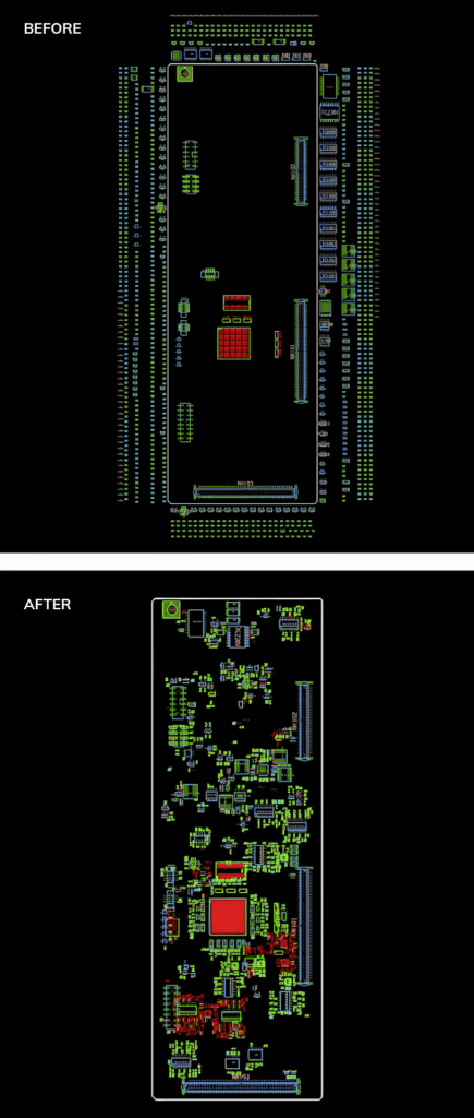 Allegro X AI: Before and After.